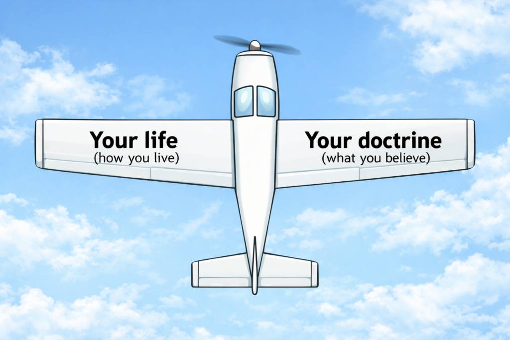 Watch Your LIFE and DOCTRINE Closely